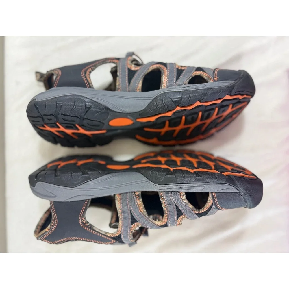 Realtree Water Shoes Sport Sandals Men's Size 13 Gray Camo Fishing Hiking